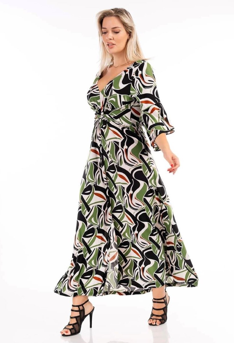 maxi jersey dress